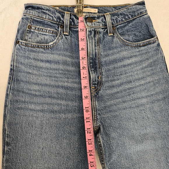 Levi's Premium Women's Jeans 70s High Slim Straight Size 26 - Picture 3 of 9